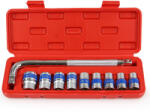 MAR-POL Set de chei cu soclu 1/2" 10-24mm 10 buc 14345 (M58201) Set capete bit, chei tubulare
