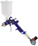 GEKO Pistol de vopsit cu pulverizare 1.4mm 600ml HVLP cu vas superior 09827 (G03151)
