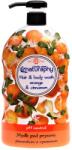 Naturaphy Gel de duș și șampon 2în1 portocală și scorțișoară Naturaphy 1000ml 30035 (5908311415467)