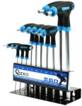 GEKO Set de șurubelnițe imbus T tip, 10 buc, 2-10 mm 63268 (G30590) Cheie imbus