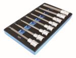 SATRA Inserție de spumă - chei tubulare H2-H10 lungi 9 piese 18319 (S-H812S)