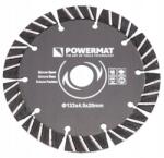 Powermat Disc diamantat pentru ferăstrău de caneluri 133 x 20 mm 41762 (PM1009) Disc de taiere