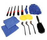 SATRA Set perii pentru curățat interior auto 15 bucăți 18454 (S-C15CAR)