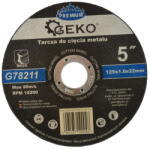VERKE Disc debitare metale 125mm x 1.0mm x 22.2mm 00433 (V44110) Disc de taiere