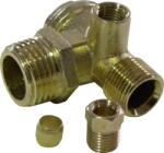 GEKO Supapă de reținere pentru compresor 1/2" x M14 x 1/4" 04561 (G80308)