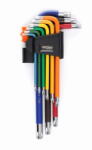 Kraft & Dele Set de chei imbus colorate 9 buc 63520 (KD11930) Cheie imbus
