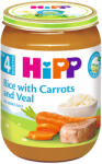 Hipp Meniu Hipp orez si morcovi cu carne de vitel de la 4 luni 190 g (AL6143)