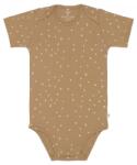 Lassig Бебешко боди с къс ръкав Lassig - 74/80 cm, 7-12 м, Dots curry (4042183416373) - ozone