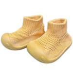 Raya Toys Бебешки буйки с чорап Raya Toys - Охра, размер 18-19 (601124623) - ozone