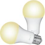 Trust Pachet 2 becuri Trust LED CCT WiFi, E27, luminozitate 806 lm, clasa energetica A+ (71298)