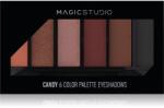 Magic studio 6 Color Palette Eyeshadows szemhéjfesték paletta árnyalat 6.3 g