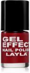 Layla Cosmetics Gel Effect géles körömlakk árnyalat N. 06 Power Red 10 ml