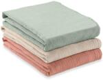 Hauck Муселинови пелени Hauck - Cuddle N Clean, 3 броя, Sage/Beige/Cork (711224) - ozone