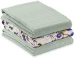Hauck Муселинови пелени Hauck - Cuddle N Clean, 3 броя, Sage/Beige/Floral (711248) - ozone