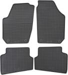 Petex 4 darabos PETEX 24110PX gumiszőnyeg szett, fekete, Skoda Fabia II, Fabia Combi modellekhez kompatibilis (24110PX)