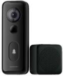 Xiaomi Sonerie inteligenta Xiaomi Smart Doorbell 3S, 2K, Unghi de vizualizare 180 grade, Wi-Fi 6, IP65 (Negru)