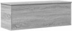 vidaXL szürke sonoma színű szerelt fa tárolóláda 102 x 35 x 35 cm 17.25 kg (840693)