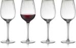 Lyngby Glas vörösborospohár készlet, 300 ml, 4 db, Palermo Gold