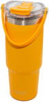 Nebo Termos cu capac transparent, 900 ml - NEBO, Portocaliu (16883)