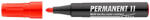 ICO Marker permanent 1-3 mm Ico 11 ROSU - Set 10 (MKP203)