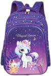 S-Cool Ghiozdan scoala 3D ergonomic S-COOL SC3372, 43 x 30 x 22 cm, Motiv Magical unicorn (SC3372)