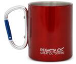 Regatta Steel Mug Karabiner red