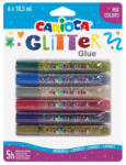 Carioca Lipici cu sclipici multicolor Carioca 6 x 10.5 ml (LIP047)