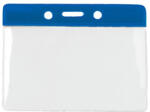  Portecuson orizontal cu banda color ALBASTRU - Set 100 (2880)