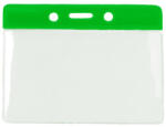  Portecuson orizontal cu banda color VERDE - Set 100 (2880)