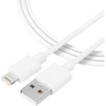 Tactical iPhone 14 Plus / 14 Pro Max / 14 Pro TACTICAL SMOOTH THREAD кабел за данни USB - Lightning, 30cm, БЯЛ 57983104157 (57983104157)