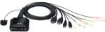 ATEN Switch ATEN KVM CS22H, 2-Port USB, HDMI (CS22H-AT)
