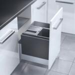 Hailo Cos de gunoi incorporabil Hailo 502.04. 463, 1 x 18 l si 2 x 13 l, corp 500 mm (502.04.463) Cos de gunoi