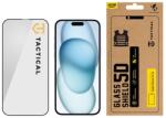 Tactical iPhone 16 / 15 TACTICAL GLASS SHIELD 5D екранен протектор стъкло 5D, 9H, ЧЕРНО 57983115913 (57983115913)