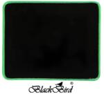 BlackBird Egérpad Gamer NanoGlide 21x25cm 3mm zöld varrott szegély BH1833 (BH1833)