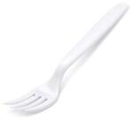  Furculiță, plastic, reutilizabilă, 18 cm, 50 bucăți, alb SM-CS-14358 (SM-CS-14358) Tacam