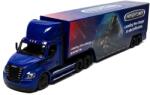 Kinsmart Jucărie pentru copii Kinsmart - Camion metalic Freightliner eCascadia cu container, 1: 62, albastru (54066)