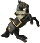 Papo Figurina Papo The Medieval Era - Calul cavalerului cu armura neagra (39276) Figurina