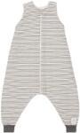 Lassig Sac de dormit pentru bebeluși cu picioare Lassig - 2.5 Tog, 98-104 cm, 2-4 ani, dungi gri (4042183986227)