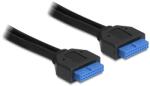 Delock Кабел Delock USB 3.0 пин гайка / гайка 45 cm