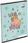 LIZZY Caiet, capsat, A4, în carouri, 32 pagini LIZZYSULI, "Lollipop Capybara" 7500165000 (7500165000)
