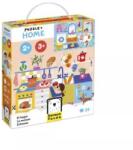 BANANA PANDA Puzzle cu cărți cu imagini: casa mea - 24 de piese Puzzle