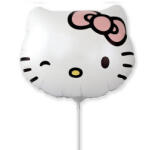  Fólia lufi mini, Hello Kitty fej, 14"