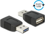 Delock EASY-USB 2.0-A masculin la adaptor USB 2.0-A feminin
