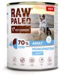 VetExpert Monoprotein Light Cod Adult 800g tőkehal, kutyáknak készült nedves táplálék