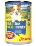 Josera Meat Lovers Menu Duck and Pumpkin 400 g kacsával és tökkel, nedves táplálék kutyák számára