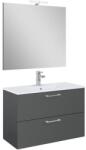 Ceramia Lea Fürdőszobabútor szett mosdóval 81, 4x55x41, 7 cm antracit LEASET80A (RE670098006010)