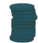 Playbox Vízfesték Korong - Sötétkék - 30 mm (2472188)