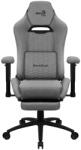 Aerocool ROYALASHGR Premium Ergonomic Gaming Chair Legrest Aeroweave Technology Grey