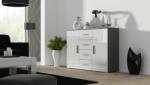 Cama living room sideboard UNI grey/white gloss Comoda