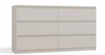  Malwa Chest Of Drawers M6/140 Casmere Colour Comoda